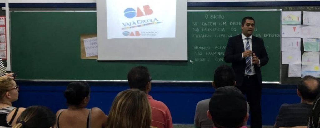 Leia mais sobre o artigo Comissão OAB Vai à Escola ministra palestra sobre “Violência Doméstica” na Escola Carlos Drummond de Andrade.