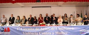 Read more about the article Abertura do 1º Circuito de Ações de Combate à Violência Contra a Mulher