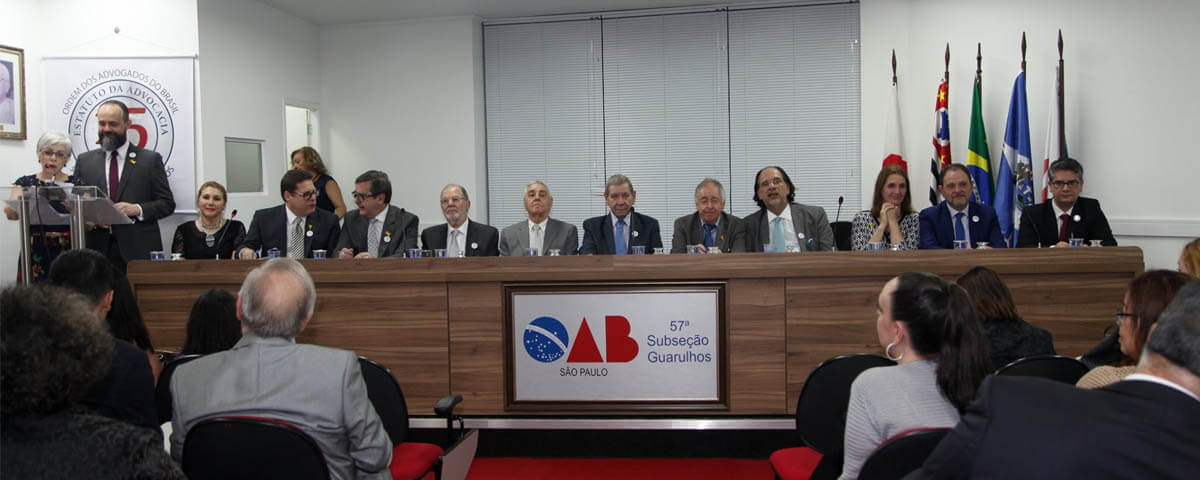 No momento, você está visualizando Solenidade do 43º Aniversário da OAB Guarulhos