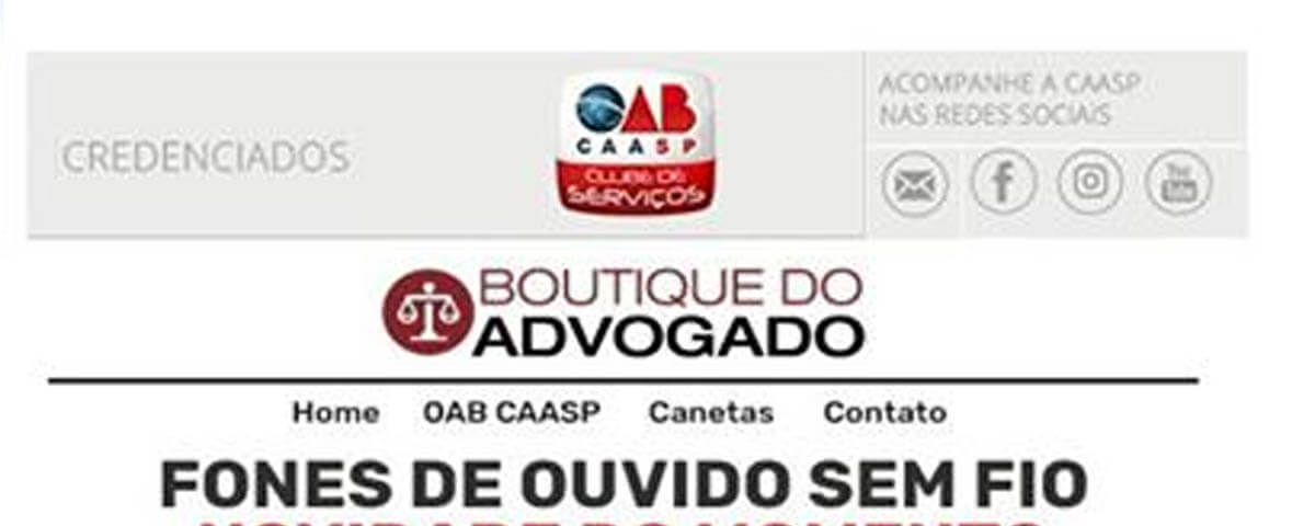 Você está visualizando atualmente Boutique do Advogado