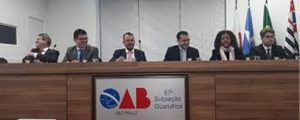 Leia mais sobre o artigo III Curso de Direitos e Prerrogativas da OAB Guarulhos – Debate aberto com Autoridades