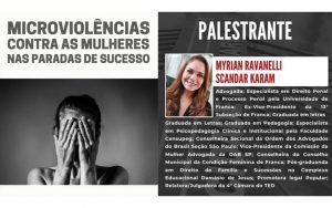 Leia mais sobre o artigo Transmissão da webinar sobre o tema: “Microviolências contra as mulheres nas paradas de sucesso”