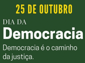Read more about the article 25 de outubro – Dia da Democracia