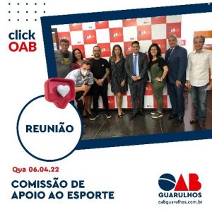 Leia mais sobre o artigo Reunião para planejamento da “3º Corrida e Caminhada da OAB Guarulhos”