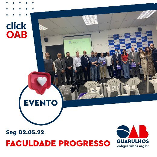 Você está visualizando atualmente Faculdade Progresso, com o apoio da OAB Guarulhos, promoveu o encontro “Cidadania e Urna Eletrônica”, uma iniciativa da Justiça Eleitoral.