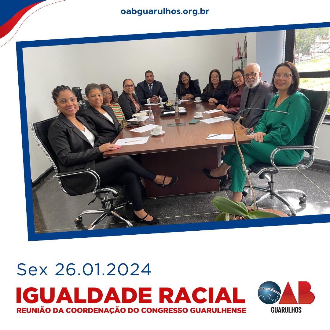 Você está visualizando atualmente Comissão Organizadora do 1° Fórum Guarulhense de Promoção da Igualdade Racial,