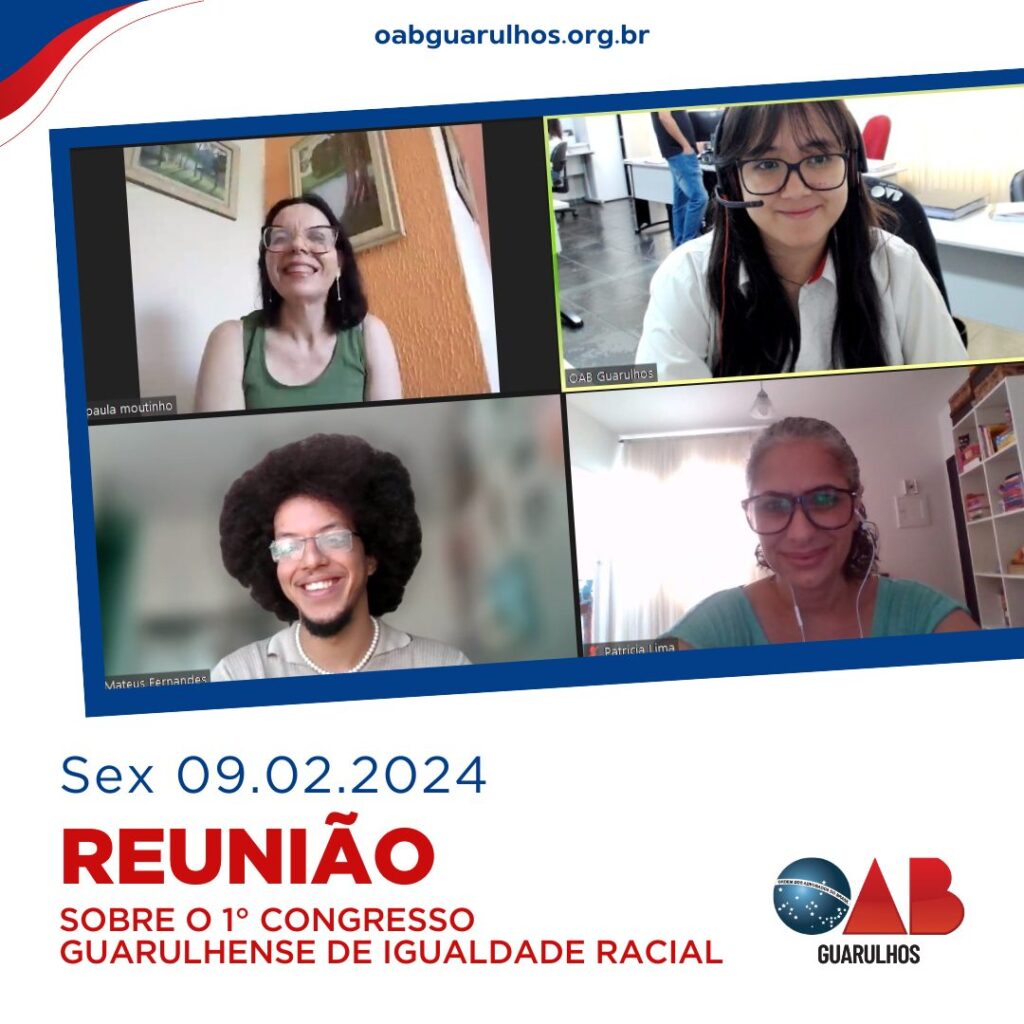 Leia mais sobre o artigo Reunião sobre o 1º Congresso Guarulhense de Igualdade Racial