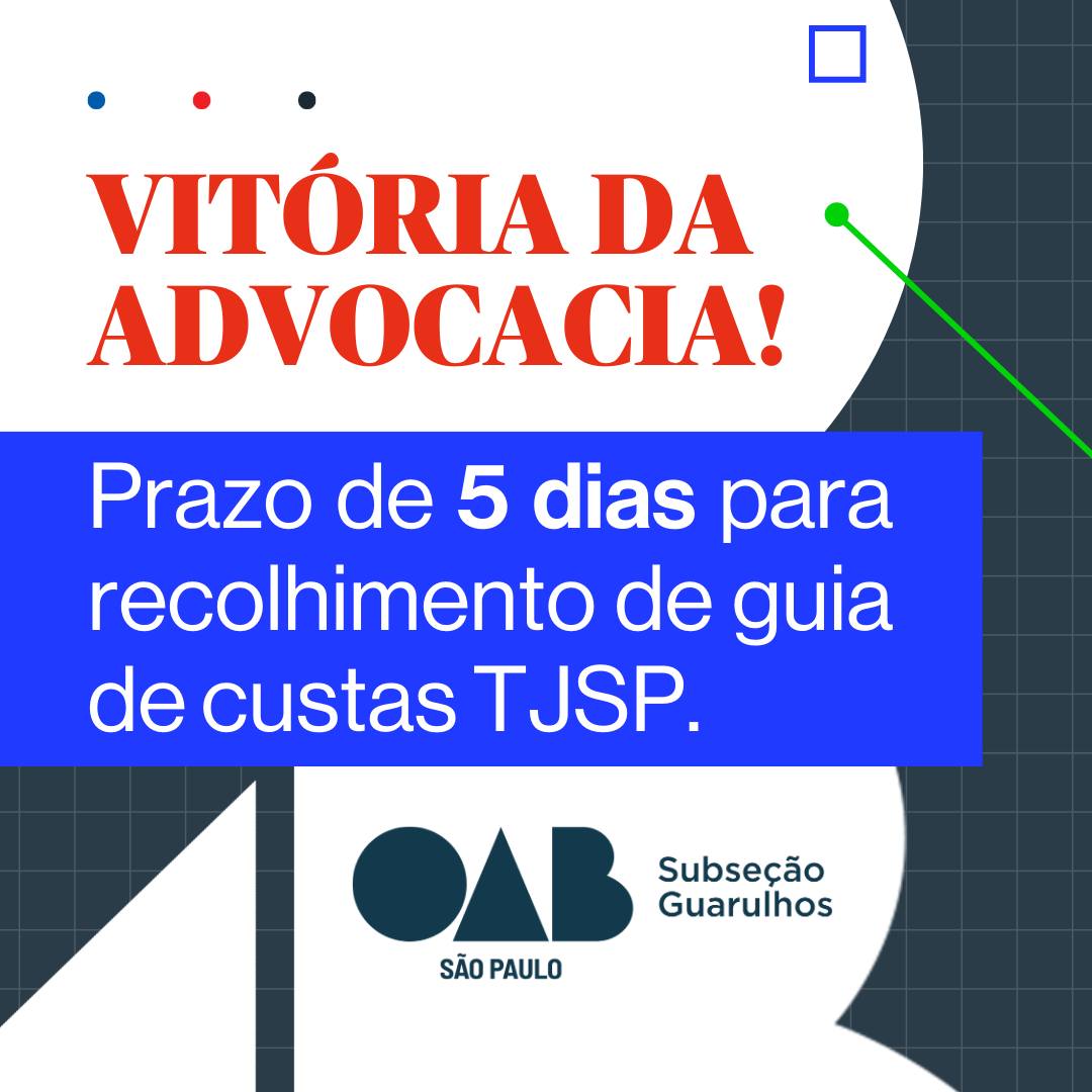 Você está visualizando atualmente Vitória da Advocacia!