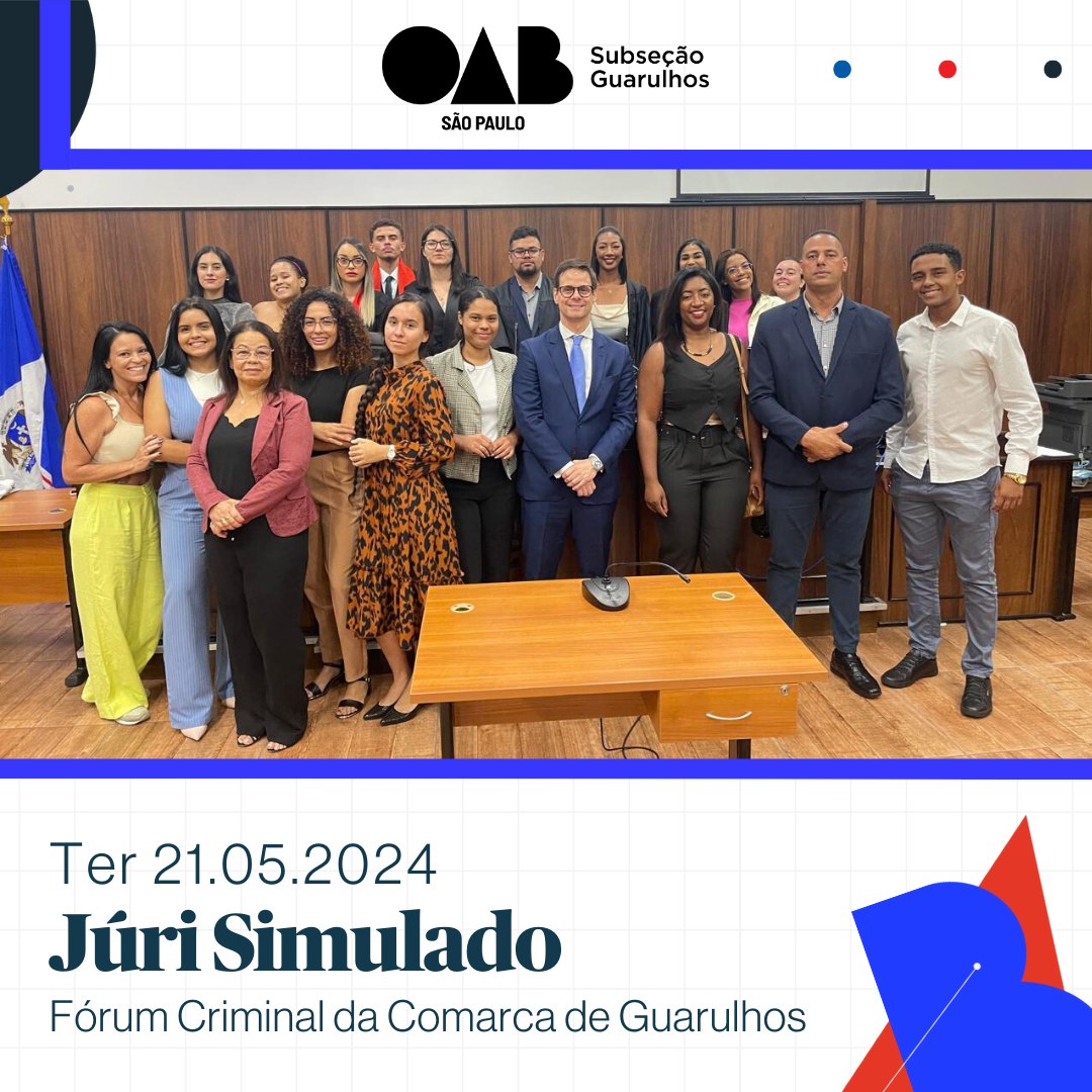 Você está visualizando atualmente Júri Simulado organizado pela Associação Atlética Acadêmica XII de Agosto