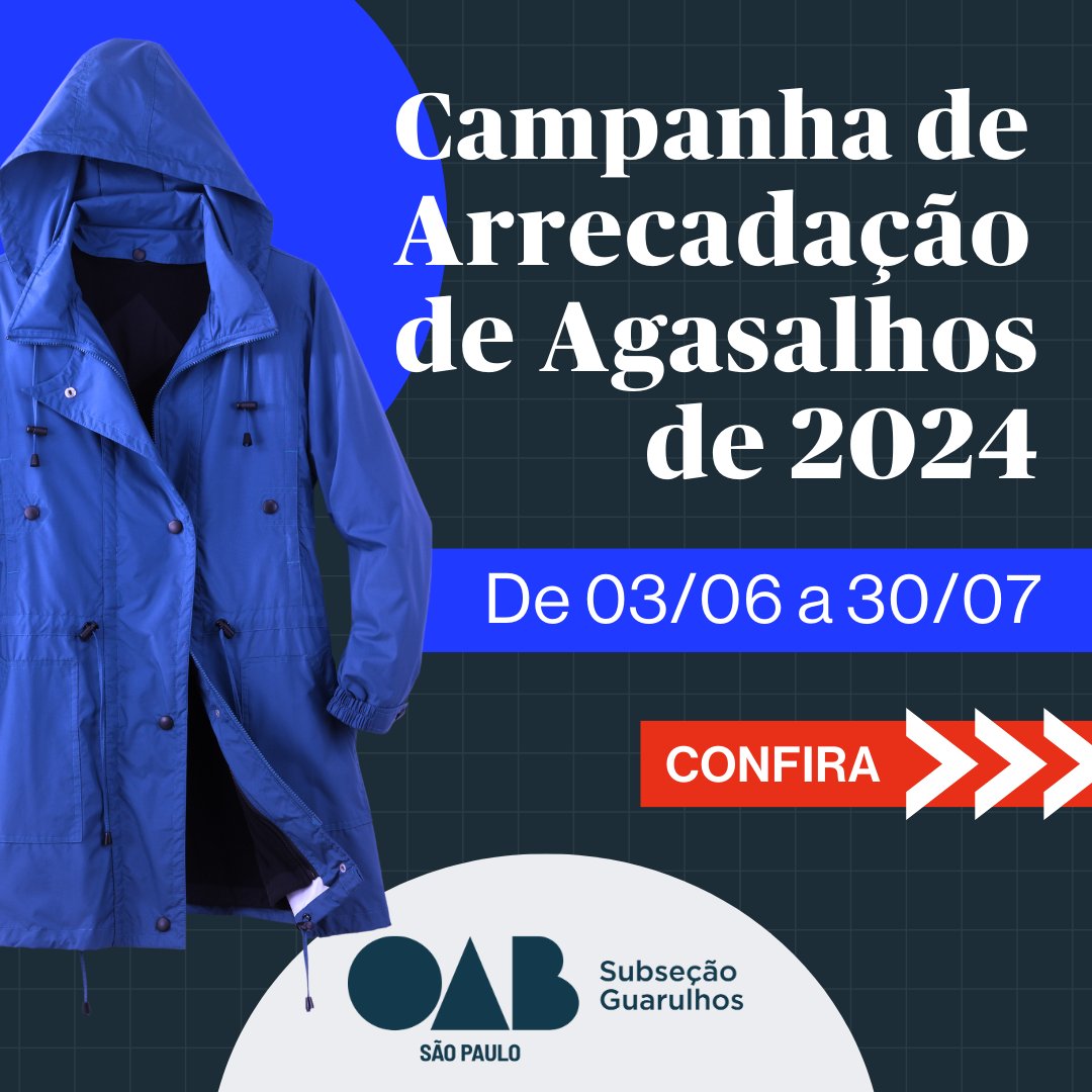 Você está visualizando atualmente Campanha de Arrecadação de Agasalhos de 2024