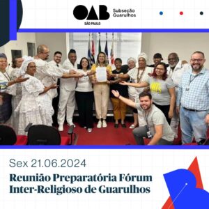 Leia mais sobre o artigo Reunião Pré Fórum Inter-Religioso de Guarulho