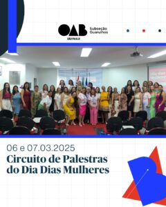 Leia mais sobre o artigo Circuito de Palestras do Dia Dias Mulheres