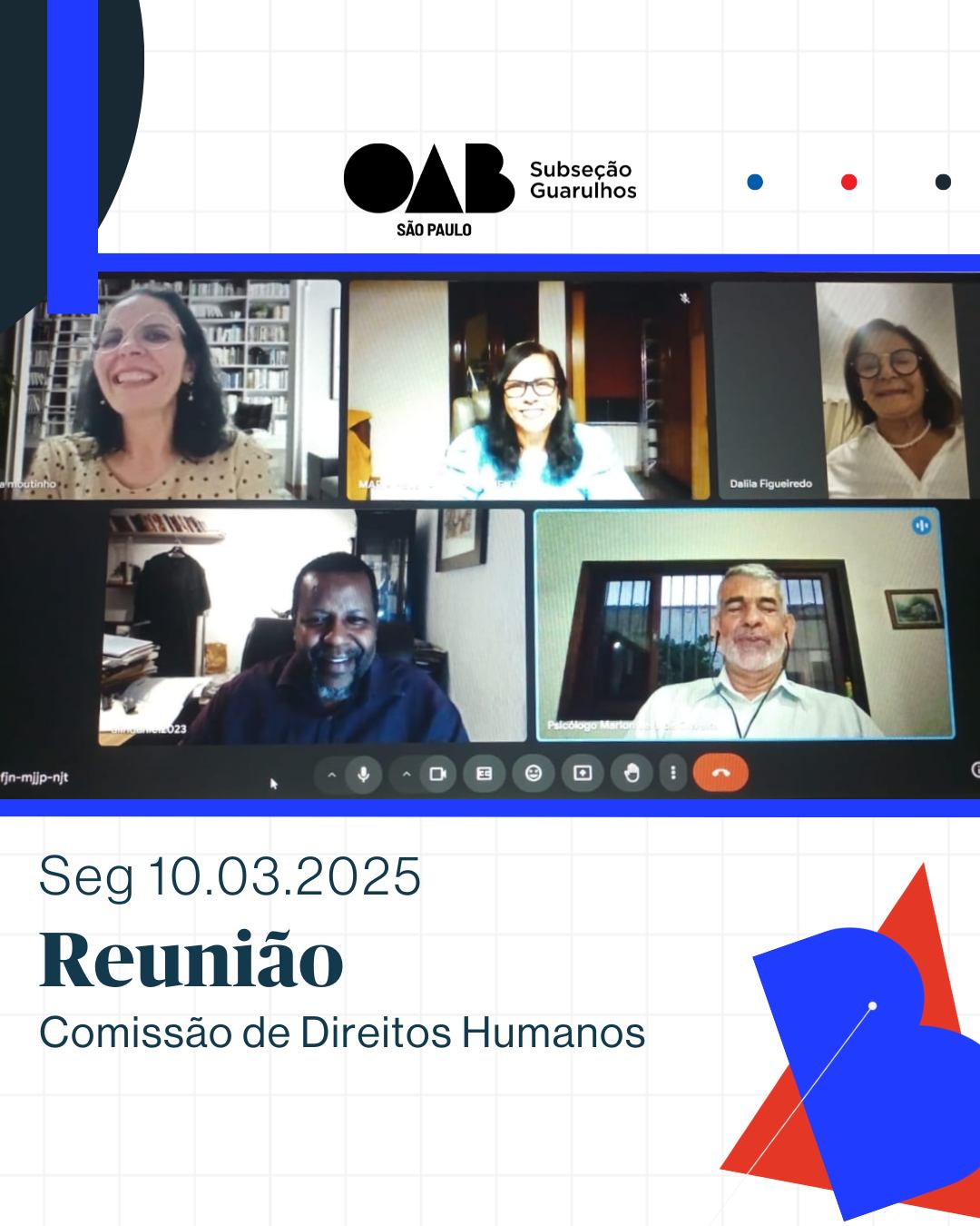 No momento, você está visualizando Reunião Comissão de Direitos Humanos