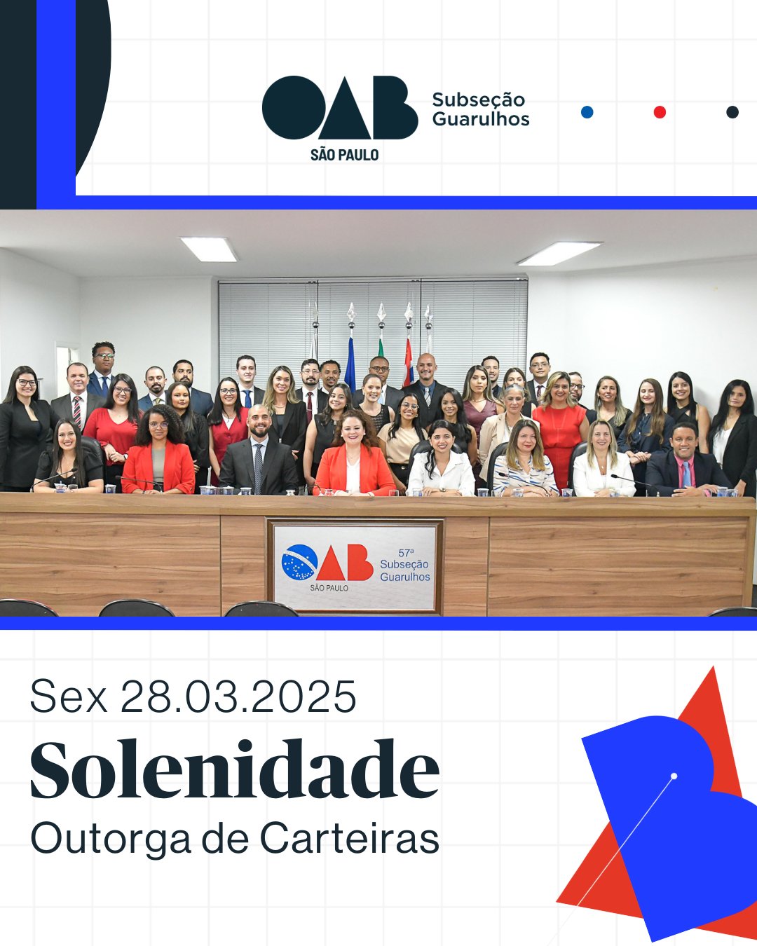 No momento, você está visualizando Solenidade de Outorga de Carteiras
