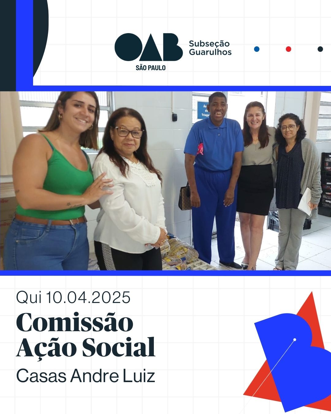 No momento, você está visualizando Entrega de 140 kg de feijão às Casas André Luiz