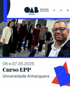 Leia mais sobre o artigo Curso de Direitos e Prerrogativas Profissionais dos Advogados, aos alunos da Universidade Anhanguera