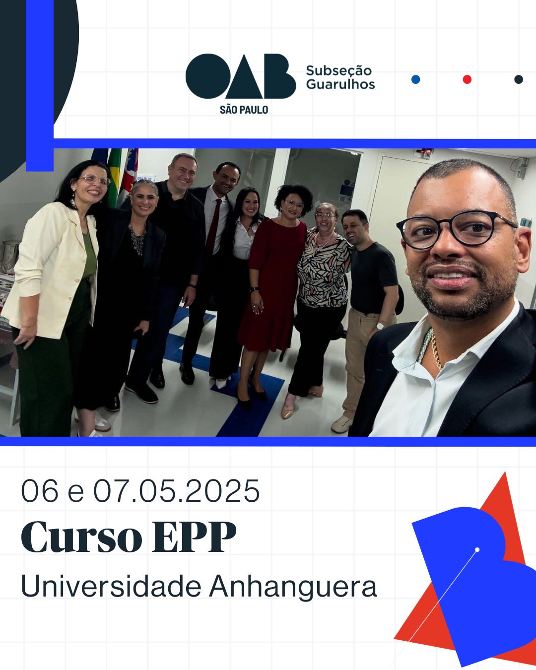 No momento, você está visualizando Curso de Direitos e Prerrogativas Profissionais dos Advogados, aos alunos da Universidade Anhanguera