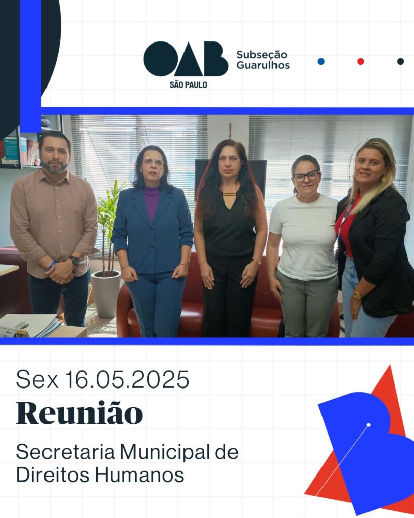 Leia mais sobre o artigo Reunião Institucional com o Secretário de Direitos Humanos da Prefeitura de Guarulhos