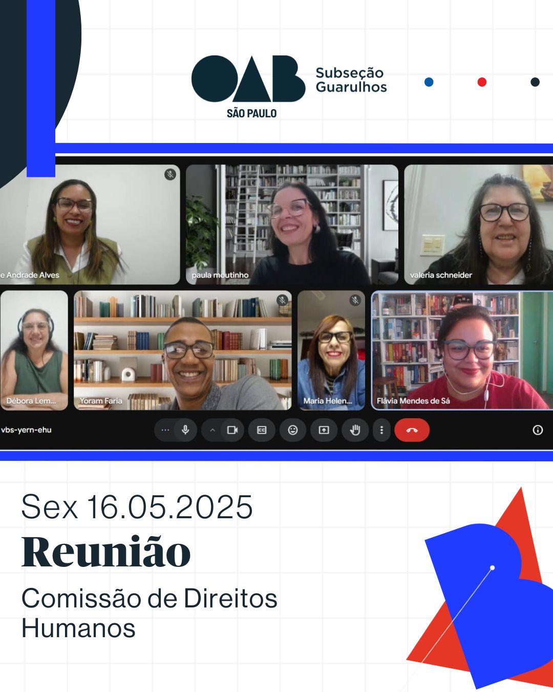 No momento, você está visualizando Reunião da Comissão de Direitos Humanos