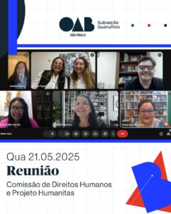 Leia mais sobre o artigo Reunião da Comissão de Direitos Humanos e Projeto Humanitas