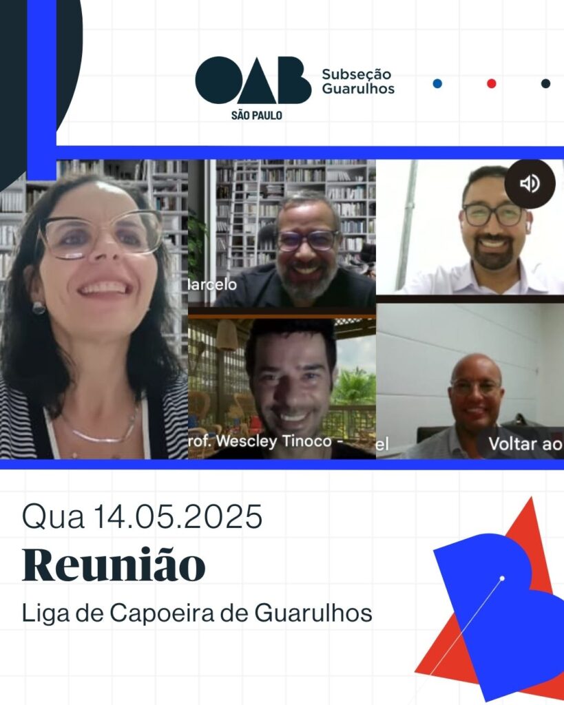 Leia mais sobre o artigo Reunião com a Liga de Capoeira de Guarulhos