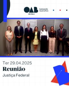 Leia mais sobre o artigo Reunião Justiça Federal