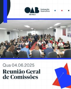 Leia mais sobre o artigo Reunião Geral de Comissões