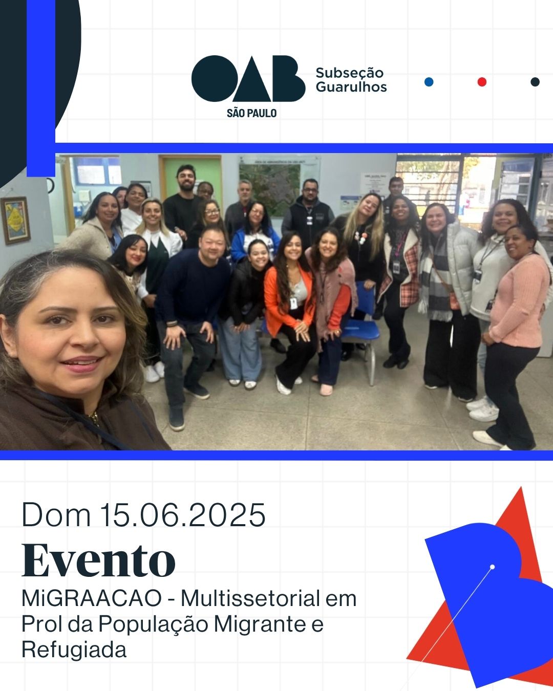 No momento, você está visualizando Participação da OAB Guarulhos no Evento MiGRAACAO – Multissetorial em Prol da População Migrante e Refugiada