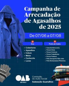Leia mais sobre o artigo  Campanha do Agasalho