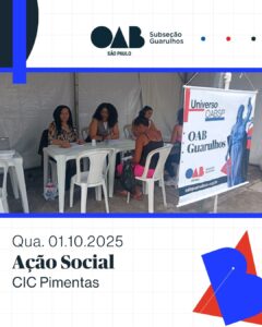 Leia mais sobre o artigo OAB Guarulhos participou das atividades e oficinas promovidas pela Prefeitura de Guarulhos, em celebração ao Dia Internacional da Pessoa Idosa