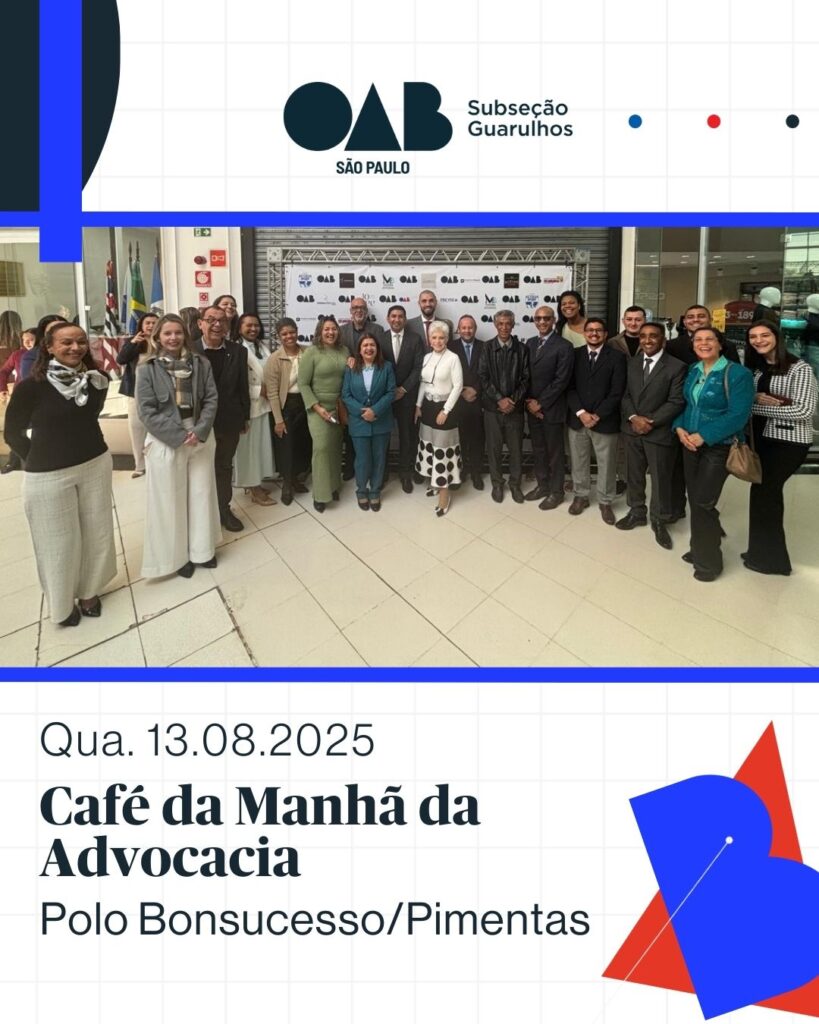 Leia mais sobre o artigo Café da Manhã em Comemoração ao Dia da Advocacia Polo Bonsucesso/Pimentas