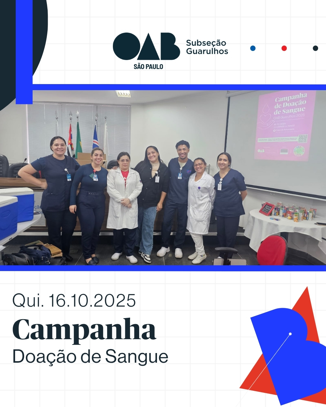 No momento, você está visualizando Campanha de Arrecadação de Sangue pelo Outubro Rosa