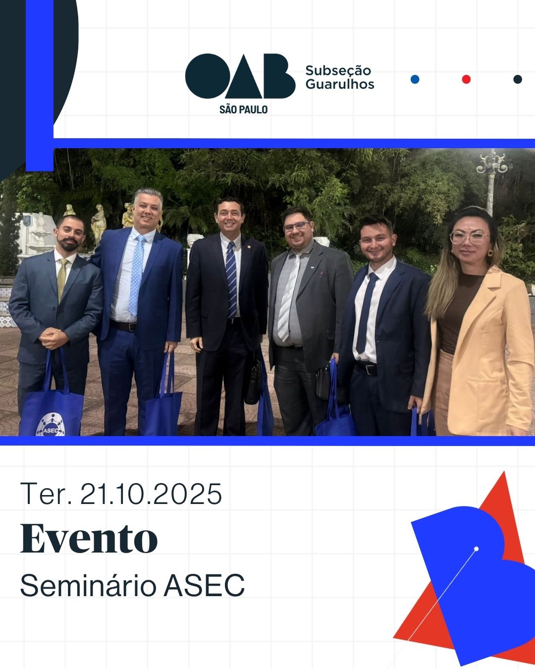 No momento, você está visualizando Direito e Processo do trabalho, participou do Seminário ASEC