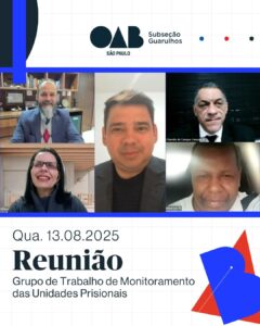 Leia mais sobre o artigo Reunião: Monitoramento das Unidades Prisionais