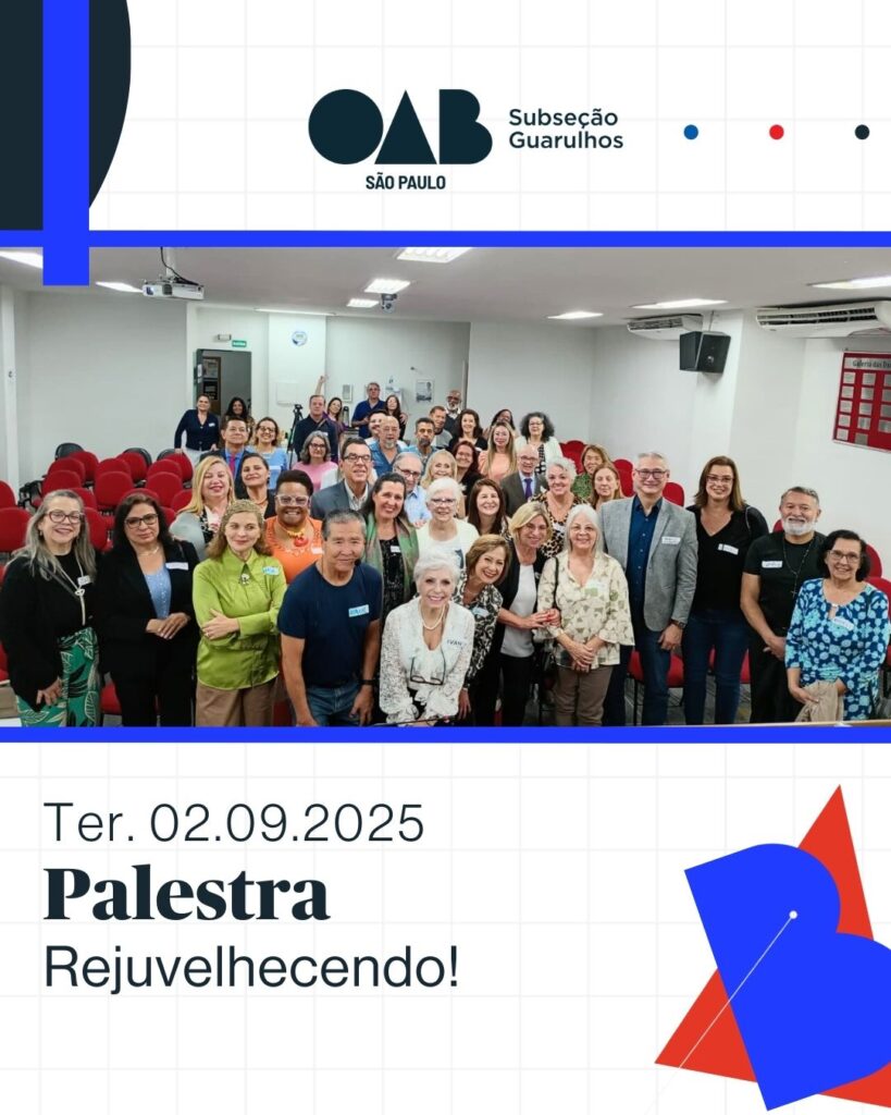 Leia mais sobre o artigo Palestra “Rejuvelhecendo – Vamos viver a melhor idade já!”