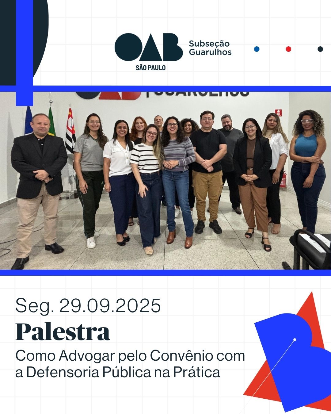 No momento, você está visualizando Palestra “Como Advogar pelo Convênio com a Defensoria Pública na Prática”