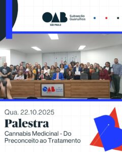 Leia mais sobre o artigo Palestra “Cannabis Medicinal – Do Preconceito ao Tratamento”