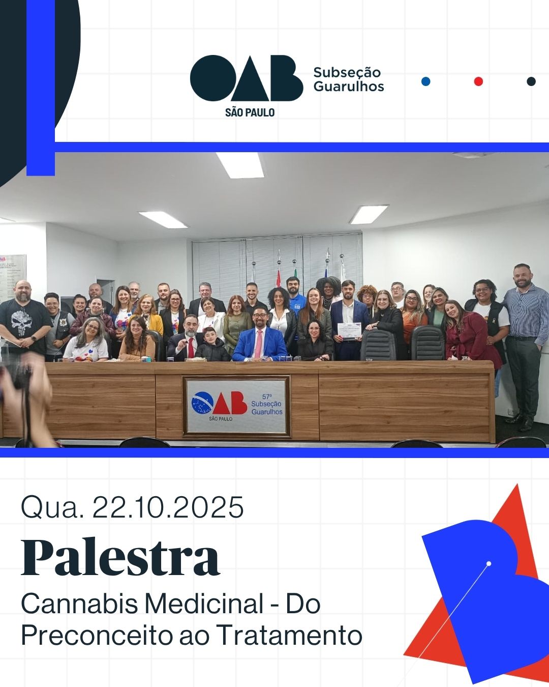 No momento, você está visualizando Palestra “Cannabis Medicinal – Do Preconceito ao Tratamento”