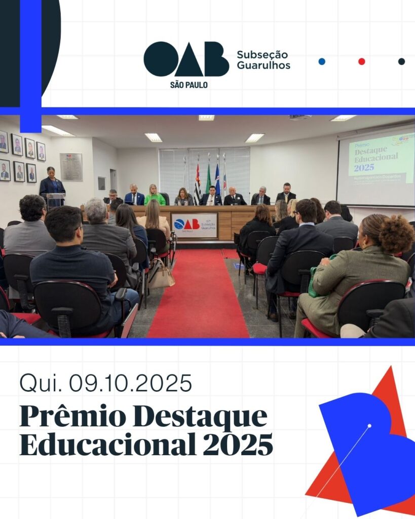 Leia mais sobre o artigo Evento “Prêmio Destaque Educacional 2025”