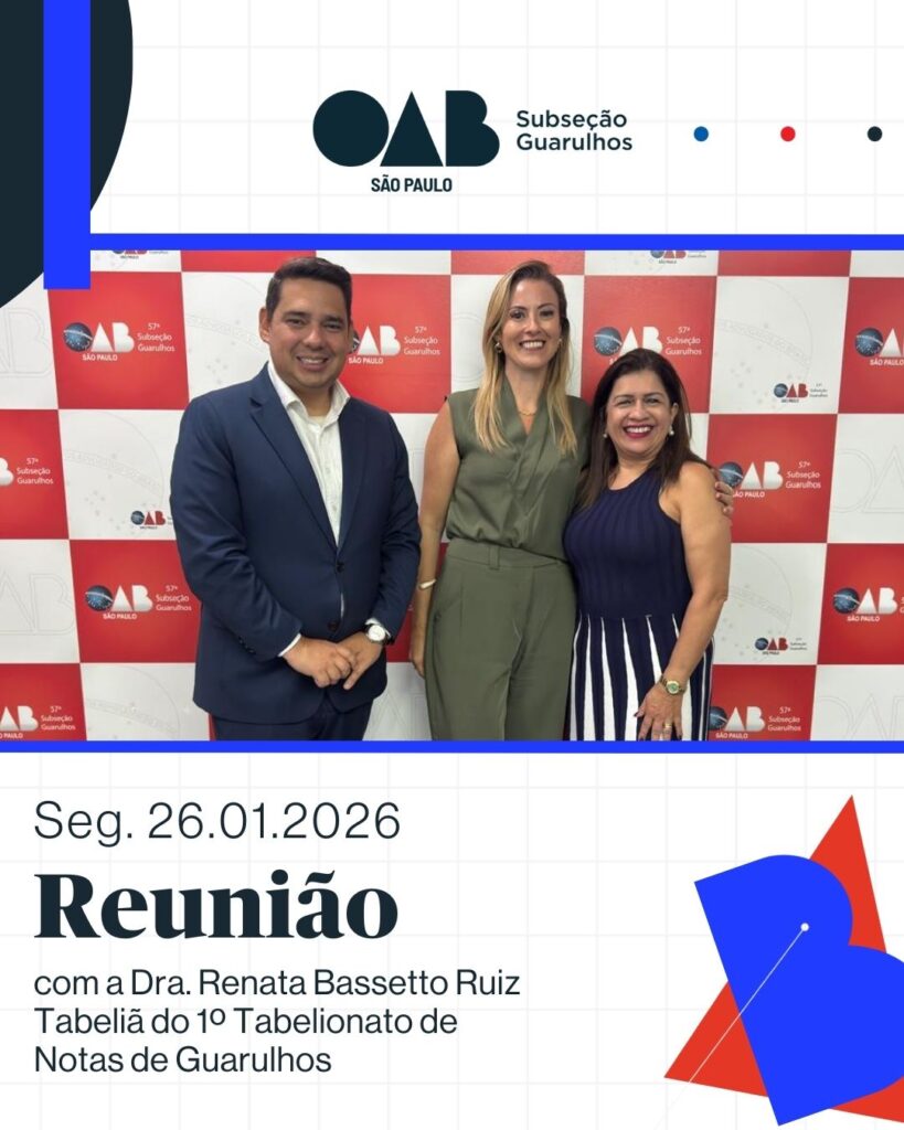 Leia mais sobre o artigo Reunião institucional com a Tabeliã responsável pelo 1º Tabelionato de Notas de Guarulhos
