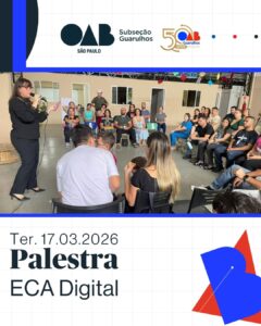 Leia mais sobre o artigo Palestra sobre ECA Digital