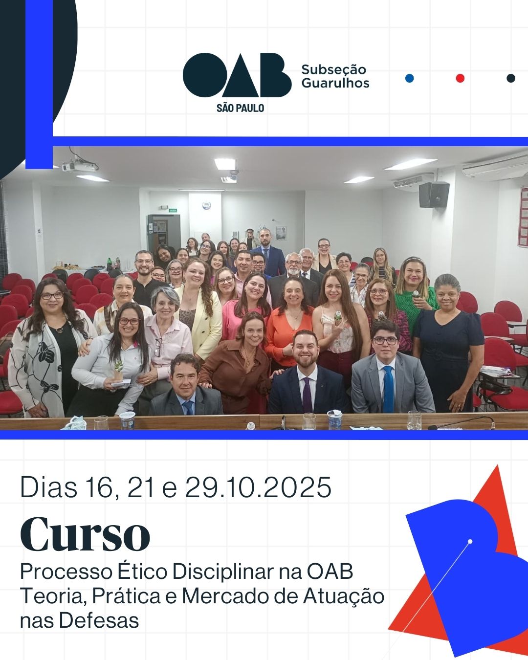 No momento, você está visualizando Curso “Processo Ético Disciplinar na OAB – Teoria, Prática e Mercado de Atuação nas Defesas”