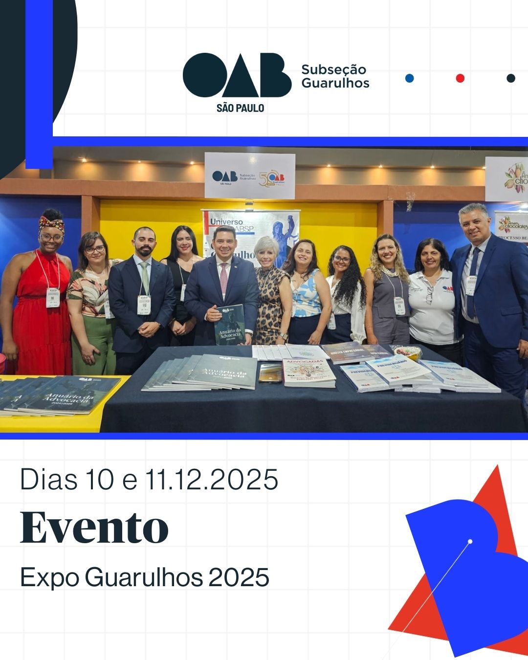 No momento, você está visualizando OAB Guarulhos participou da EXPO Guarulhos 2025