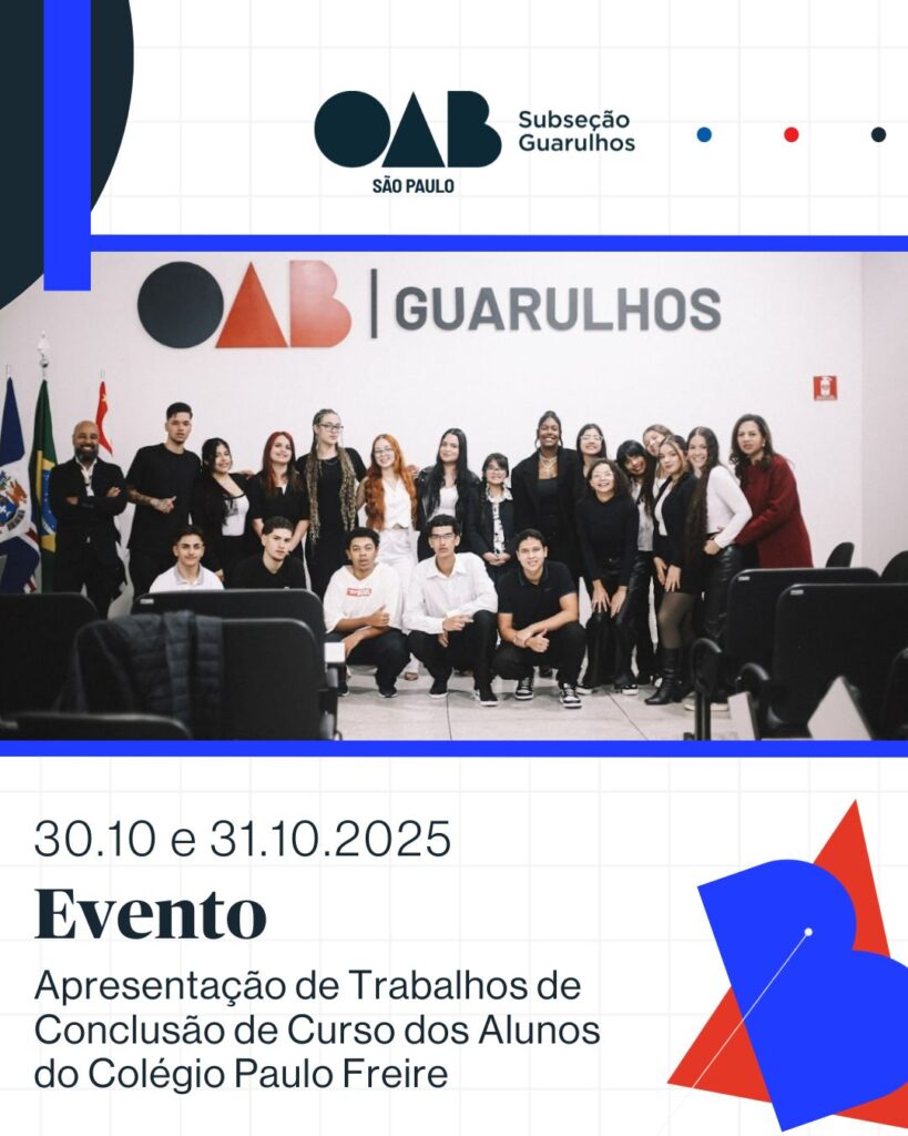 Leia mais sobre o artigo Projeto Descentralização – Polo Aeroporto/São João, esteve presente no Colégio Paulo Freire, para prestigiar a apresentação do TCC dos alunos do 3º ano do ensino médio