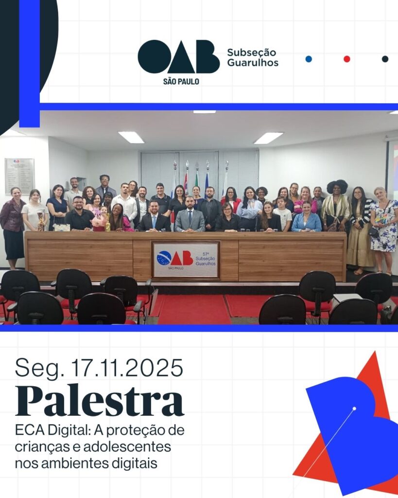 Leia mais sobre o artigo Comissão de Inovação e Tecnologia, promoveu a palestra “ECA Digital – A proteção de crianças e adolescentes nos ambientes digitais