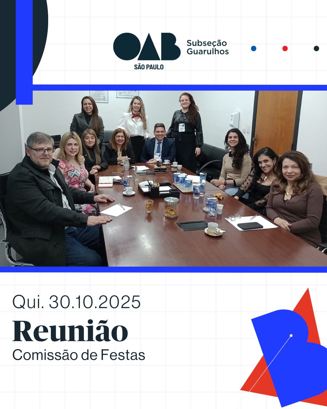 No momento, você está visualizando Reunião da Comissão de Festas