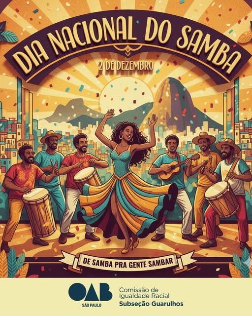 No momento, você está visualizando 02/12 – Dia Nacional do Samba