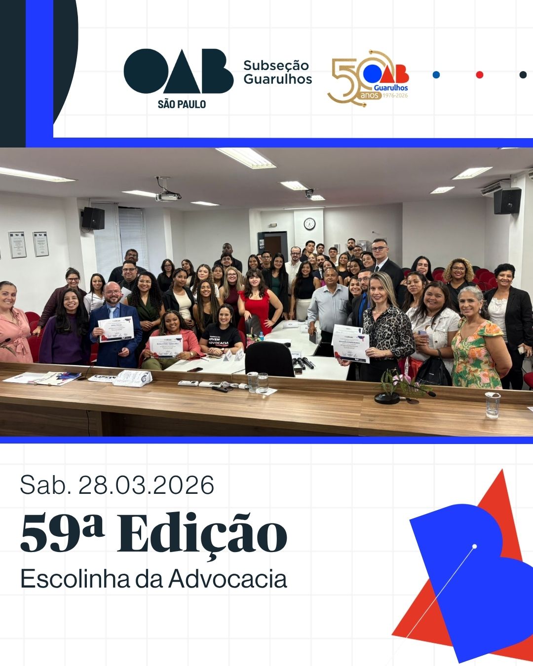 No momento, você está visualizando 59ª Edição da Escolinha da Advocacia