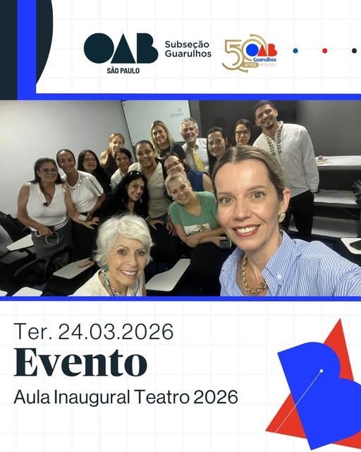 No momento, você está visualizando Projeto OAB Bem-Estar, deu início às Aulas de Teatro 2026