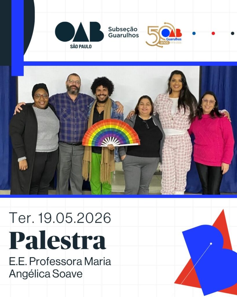 Leia mais sobre o artigo E.E Professora Maria Angélica Soave, recebeu a palestra “Preconceito é Crime: o que a lei diz sobre racismo e homofobia no dia a dia”, ministrada por Zadoque Cardoso